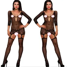 Women Sexy Porn Lingerie Hot transparent Bodysuit Sex Teddy Erotic Lingerie Sexy Sleepwear Costumes Bodystocking