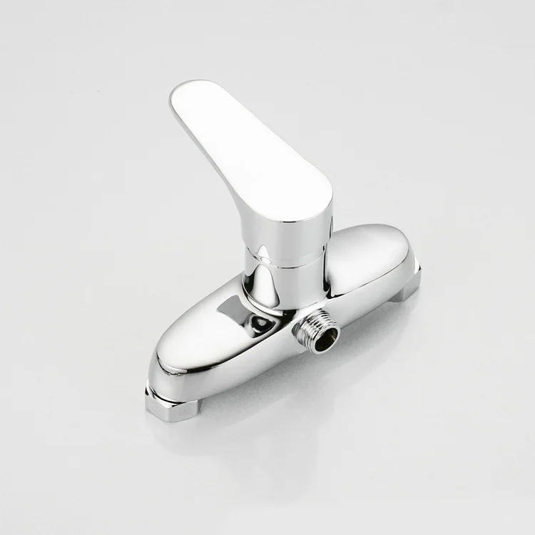 Смеситель для душа латунный с двумя отверстиями и одной ручкой|tap post|faucet singletap basin |