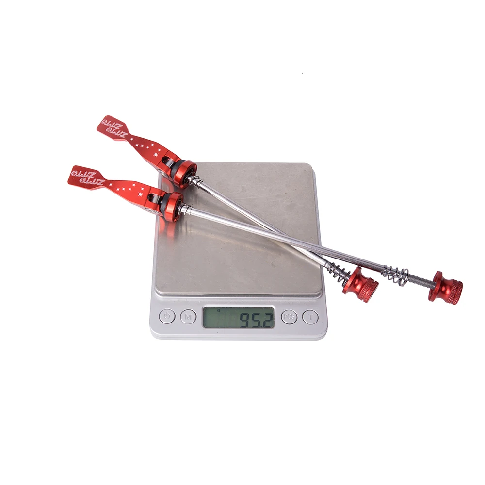 ZTTO MTB Road Bike QR Ti Skewers 1 Pair Ultralight Quick Release 100 135 Hub 50g