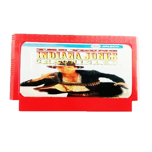 

Young Indiana Jones Chronicles 60 Pins Game Cartridge for 8 Bit Game Console Drop Shipping