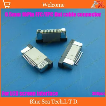 

Free Shipping FPC/FFC connector cable socket 10 pin 0.5mm connector for LCD screen interface of DVD/GPS/MP3/PDA/Phone ect.