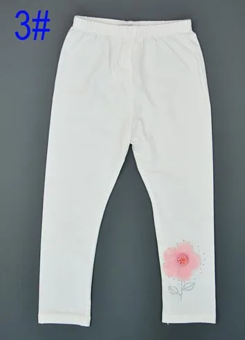 Весенне-осенние детские брюки леггинсы для девочек с изображением героев мультфильмов штанишки карамельного цвета для девочек детские брюки детские леггинсы детские осенние - Цвет: 3