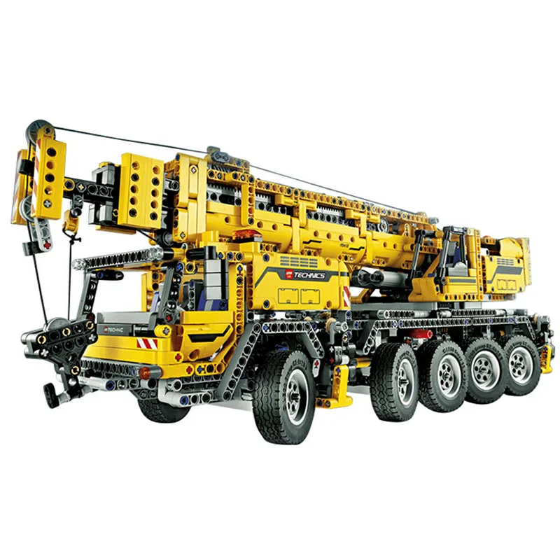 

LEPIN 20004 2606pcs Technic Series Motor Power Mobile Crane Model Building Block Brick Educational Toy For children Gift 42009