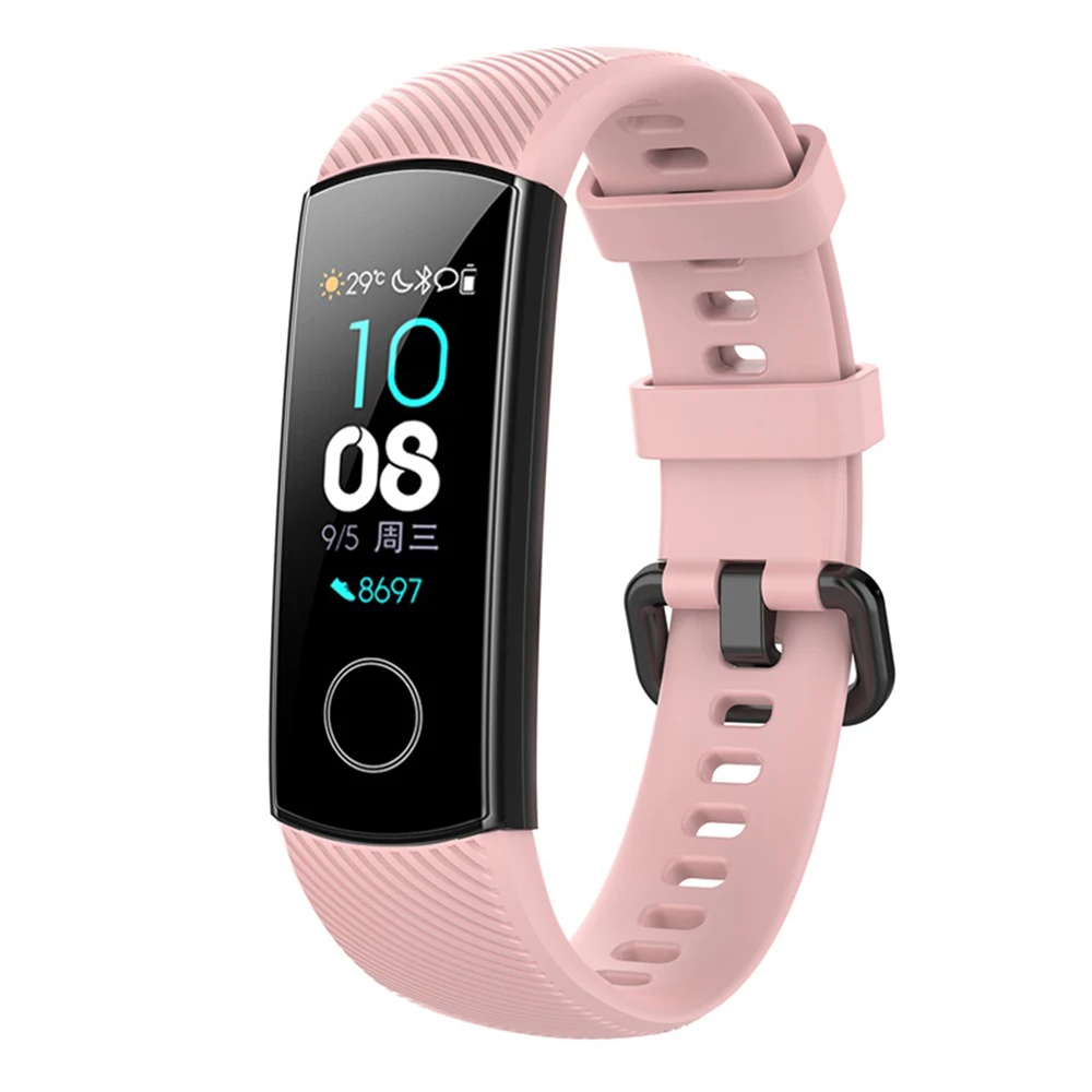 Sport Silicone Replacement Watch Band - Original Soft Fashion Strap Bracelet