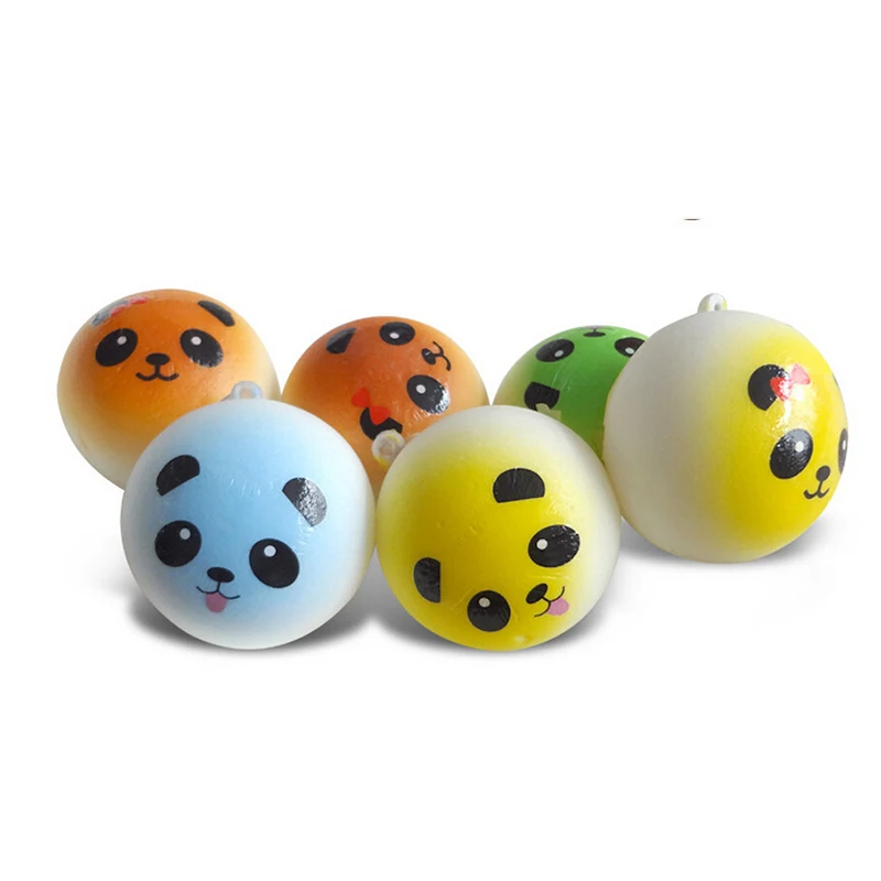 Модные милые игрушки в форме панды мягкие Kawaii булочки для хлеба медленно растут