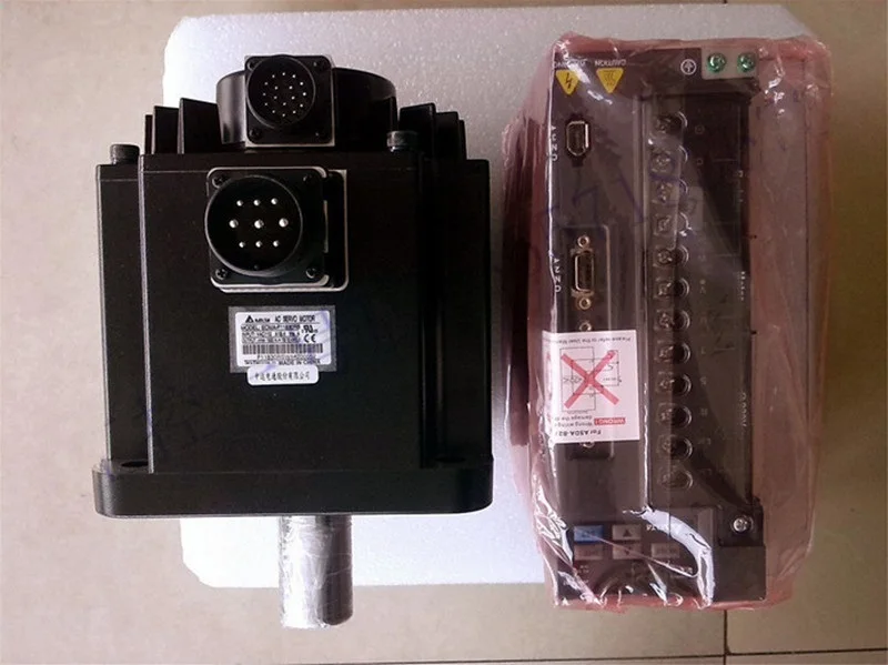 ECMA-L11875S3 + ASD-A2-7543-M 400v тормоз CANopen AC Серводвигатель 7.5kw 1500 об/мин 47.74Nm 180 мм Рамка |