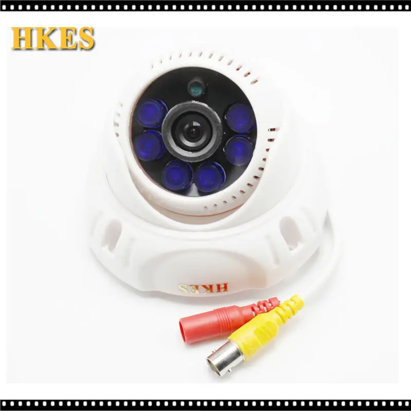 bilder für HD 1280*720 P AHD Kamera 1MP mit 6 stücke IR Led Blau 3,6mm Objektiv Freies Verschiffen bilder für HD 1280*720 P AHD Kamera 1MP mit 6 stücke IR Led Blau 3,6mm Objektiv Freies Verschiffen