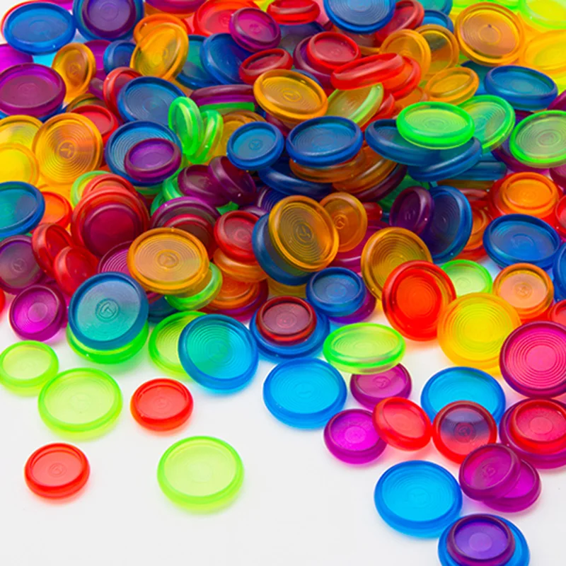 

50pcs New Colorful Round Ring Plastic Loose Leaf Notebook Ring 18mm 24mm Book Binding Rings Office School Supplies Mushroom Hole