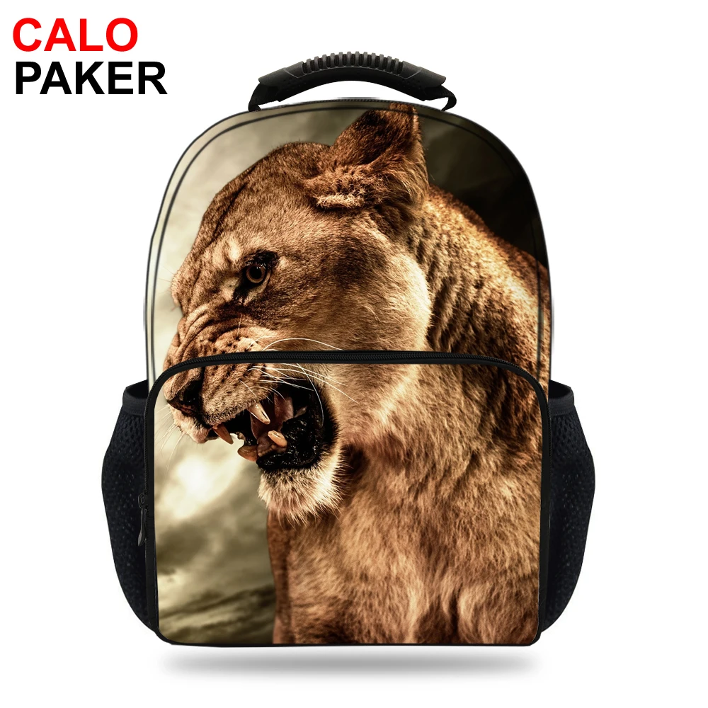 15inch Children Cute 3D Animal Backpack Girls Kids School Bags for Boys