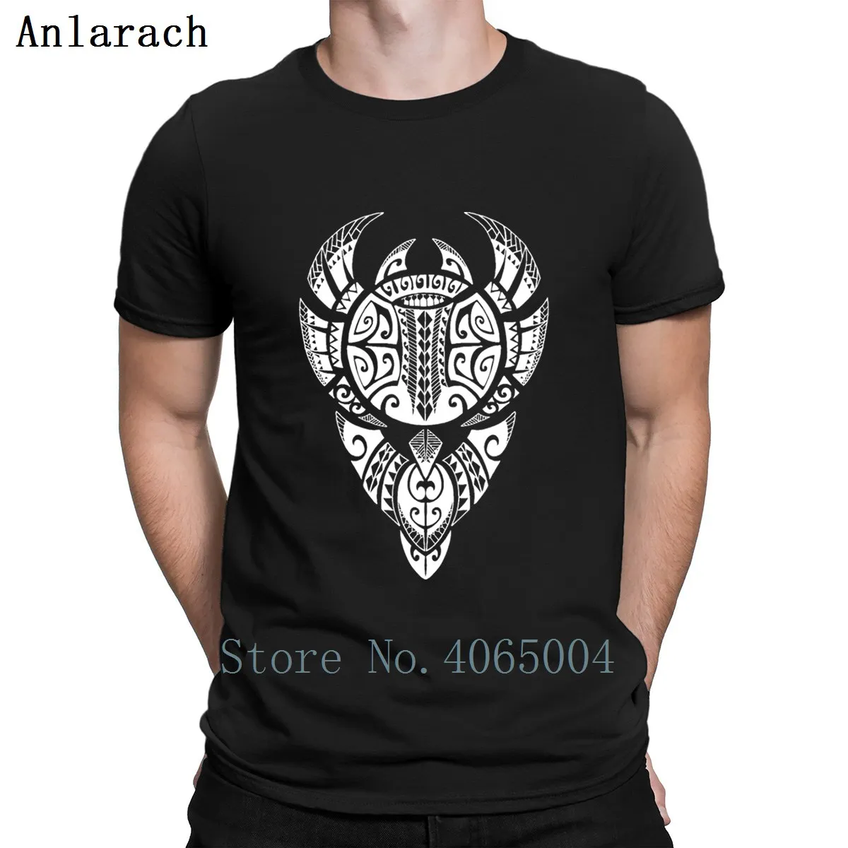 

Maori Art Tattoo Poloshirt Bright T Shirt Interesting Designs Building Letters Costume Round Neck Cotton Summer Style Shirt