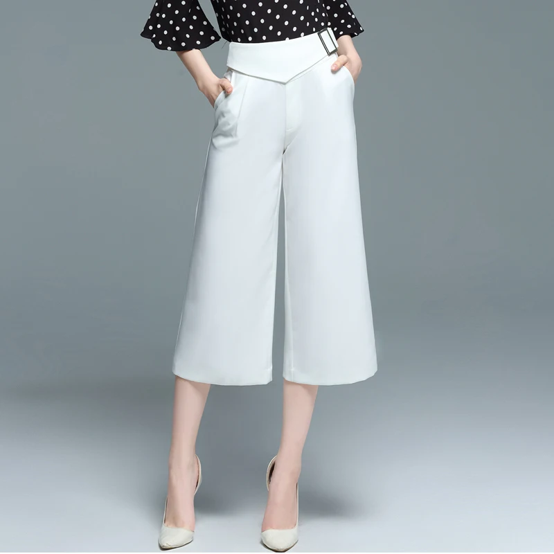 womens white work trousers