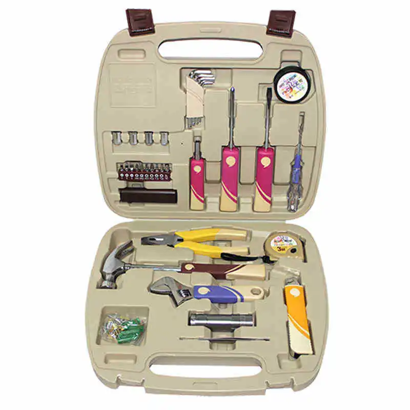 ФОТО G  T Portable repairing household manual combination tool set professional electronic hardware repair tool kit R
