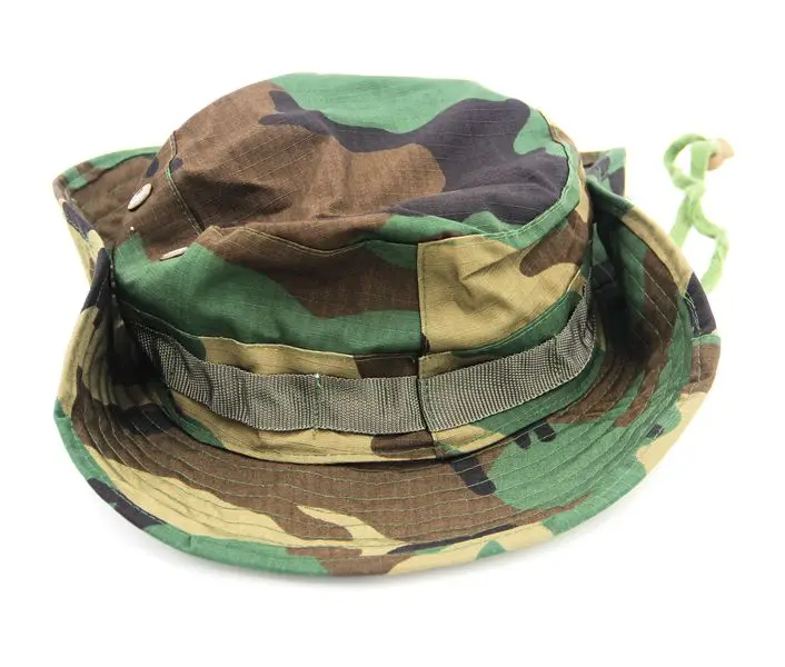 12Colors Mens Camouflage Military Bonnie Hats Wide Brim Hat Outdoor Hunting Bionic Cap Camo Tactical Army