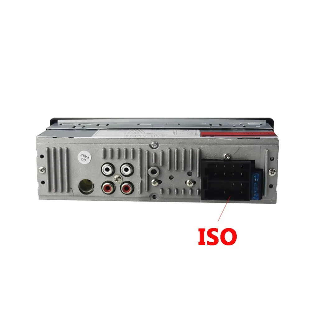 Newest 12V Car Radio Stereo Auto Audio Player Bluetooth Phone AUX-IN MP3 FM USB 1 Din Remote Control auto radio 12Pin / ISO