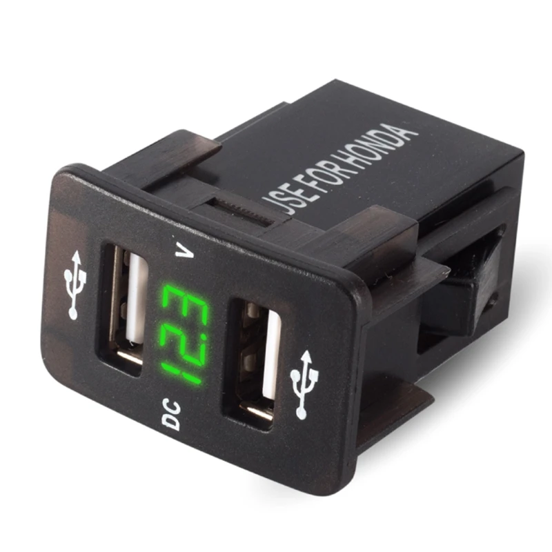 36x23 мм 12V 24V устройство для автомобиля с двумя портами USB Зарядное розеткой