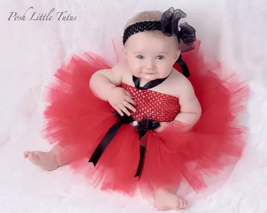 Cute Baby Crochet Flower Tutu Dress Girls 1Layer Tulle Dress with Hairbow Newborn Birthday Party Costume Photography Dress Cloth