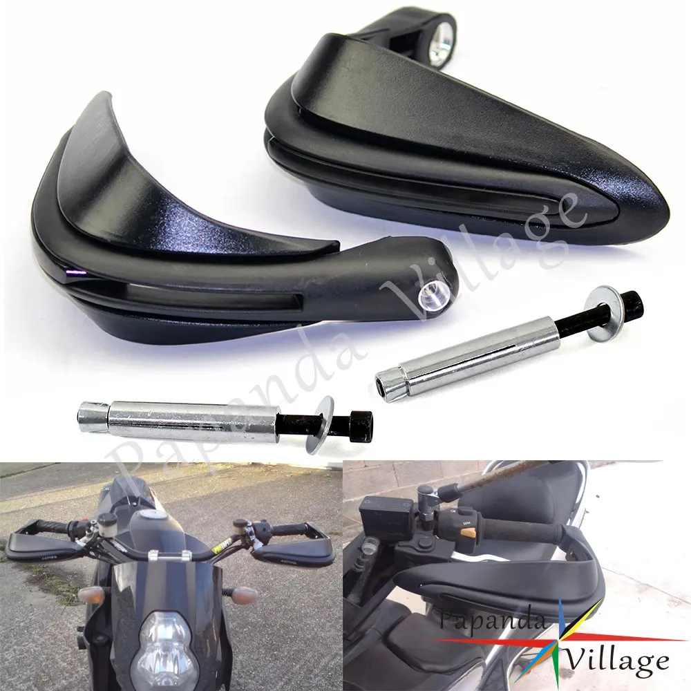 Мотоцикл для мотокросса двойной Спорт 7/8 &quot22 мм черная защита рук Suzuki Burgman 250 FZ6 FZ1