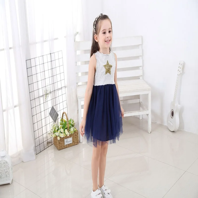 Baby Girls Summer Fashion Dress Kids Lace Princess Clothing For Children Wedding Dresses Sleeveless | Детская одежда и обувь
