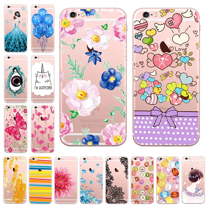 Case For iphone 6s plus iphone Case Silicone Printing Ultra-Thin Transparent Soft TPU Cell Phone Cases For iPhone 6S Cover Case For iphone 6s plus iphone Case Silicone Printing Ultra-Thin Transparent Soft TPU Cell Phone Cases For iPhone 6S Cover
