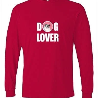 Carolines Treasures SS4488LS-REDU-XL Keeshond Long Sleeve Red Unisex Adult Extra Large (1)