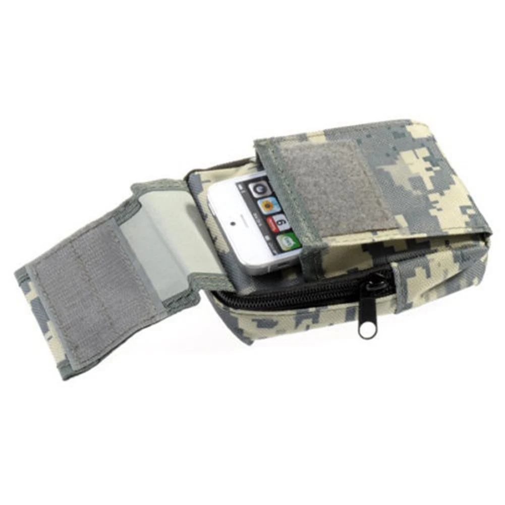 Новый военный Молл камуфляж поясная сумка водонепроницаемый чехол для телефона карман