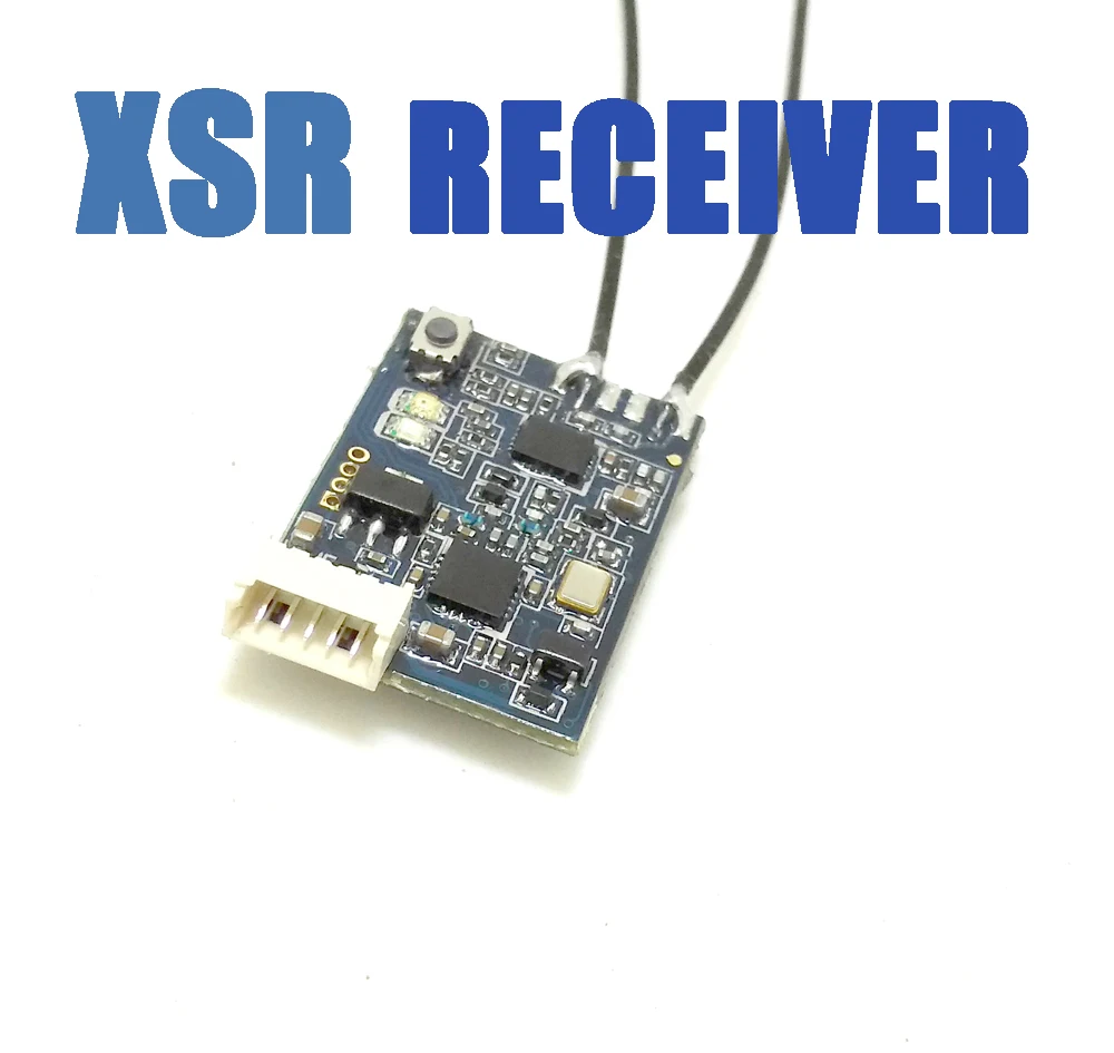 Совершенно новый FrSky XSR 2 4 ГГц 16CH приемник ACCST QAV w/ S Bus и CPPM для мини