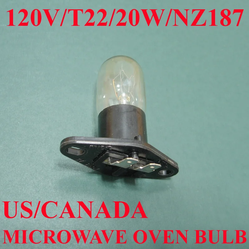 FREE SHIPPING, Microwave Oven Light Bulb Lamp Globe, NZ187, 120V 120
