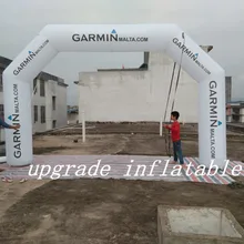 Высококачественная Белая красочная квадратная надувная АРКА для коммерческих торговых шоу