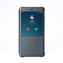 Оригинал xiaomi redmi note 4x примечание 4 горизонтальное кожи сальто case с вызова display id & sleep/wake-up function