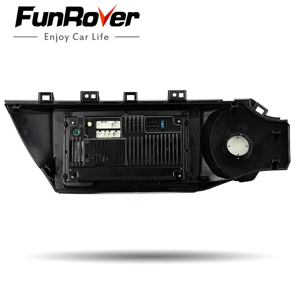 Excellent Funrover IPS Android 8.0 2 din car dvd for kia k2 rio 2016 2017 multimedia radio tape recorder audio stereo wifi video player fm 5