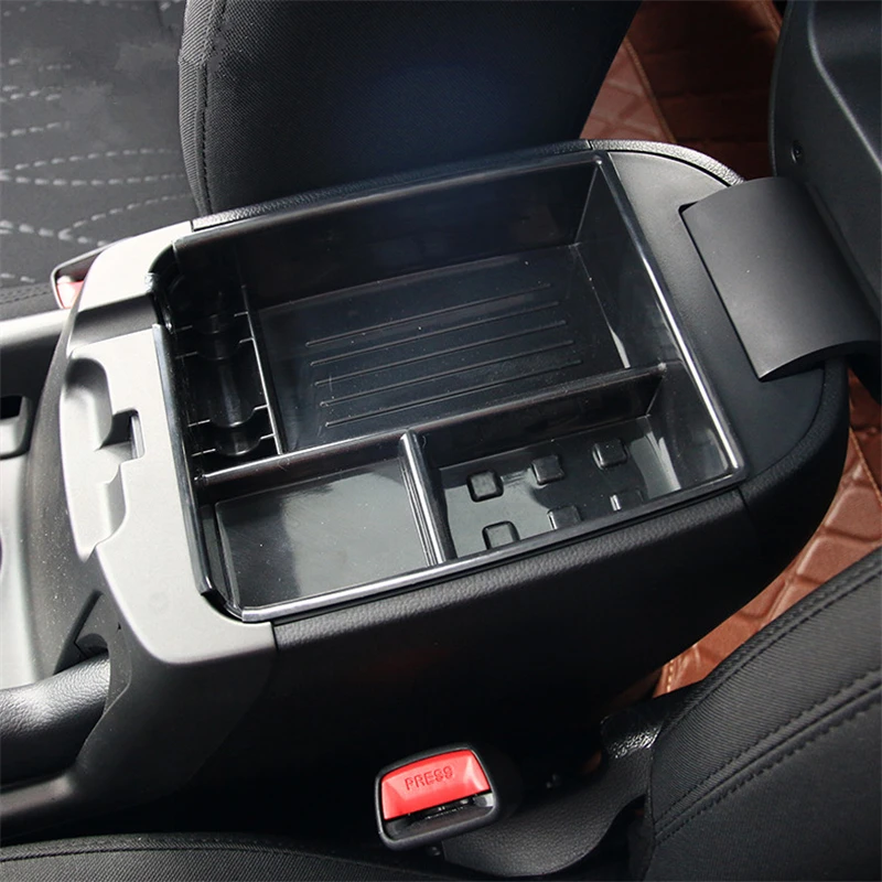 

WELKINRY car cover for KIA SPORTAGE SL 2010 2011 2012 2013 2014 2015 ABS plastic front seat armrest storage box container trim