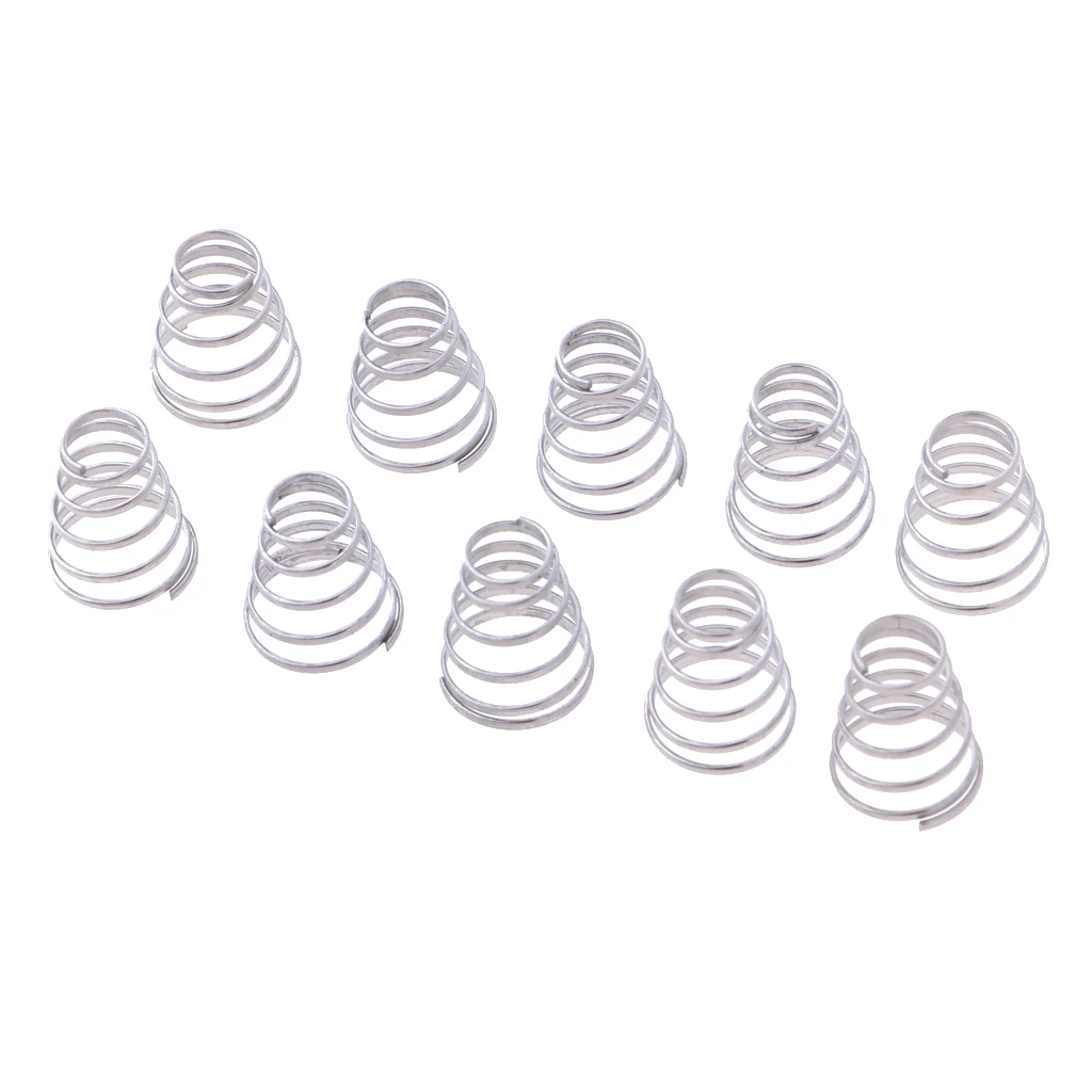 

10 Count Replacement Springs for Bike Wheel Skewer Quick Release Springs