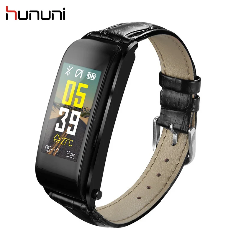 

Hununi Y6 Smart Bracelet Earphone 1 in 2 reloj inteligente Wearable Dial Call Health Activity Tracker Color Screen