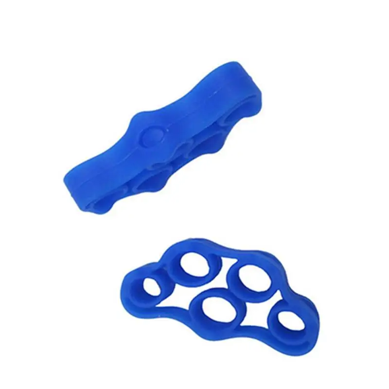 Hand Finger Trainer Tension Tools Strength Exerciser Muscle Power Training Blue