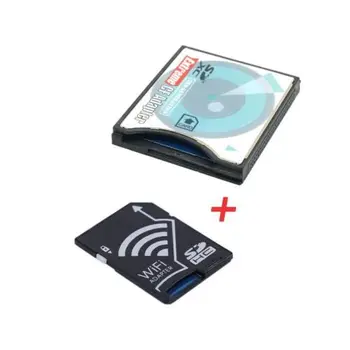 

CY Chenyang WIFI Adapter Memory Card TF Micro SD to SD SDHC to CF Compact Flash Card Kit