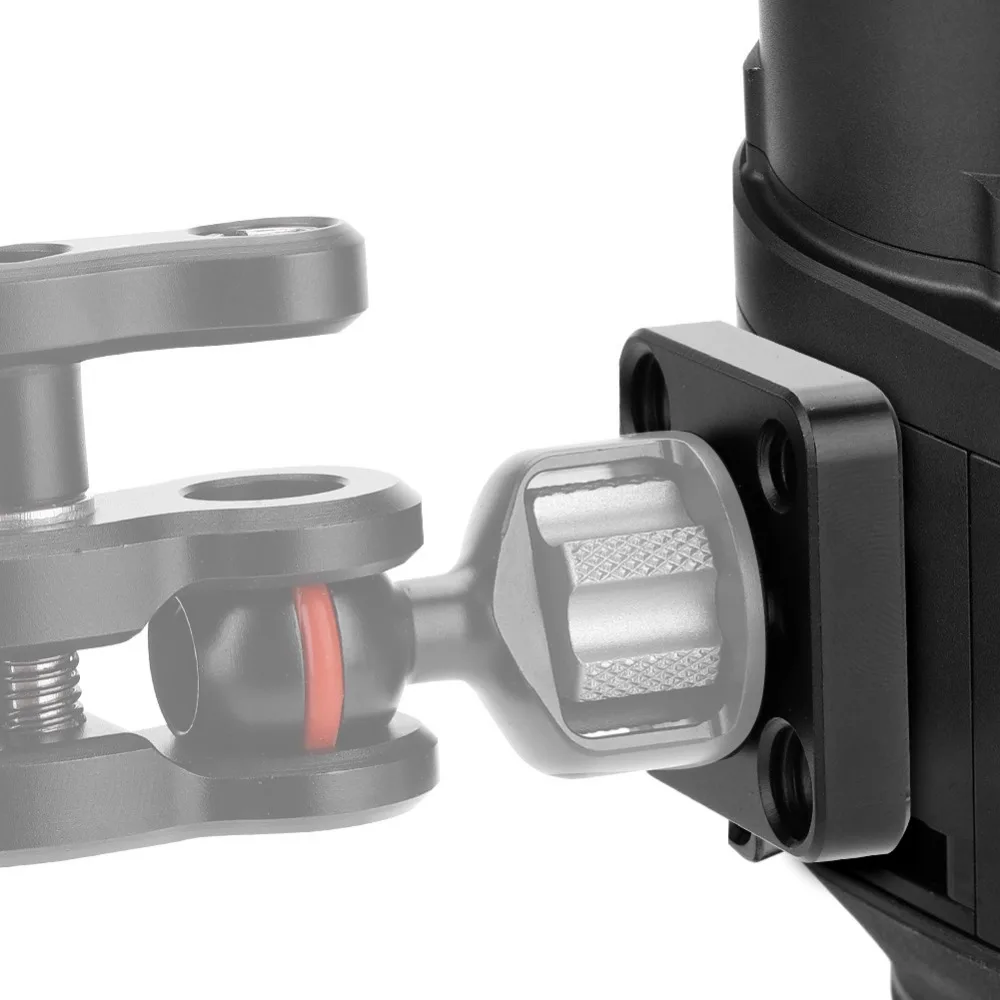 Mini Mount Plate Aluminium Alloy Camera External Mounting Plate with