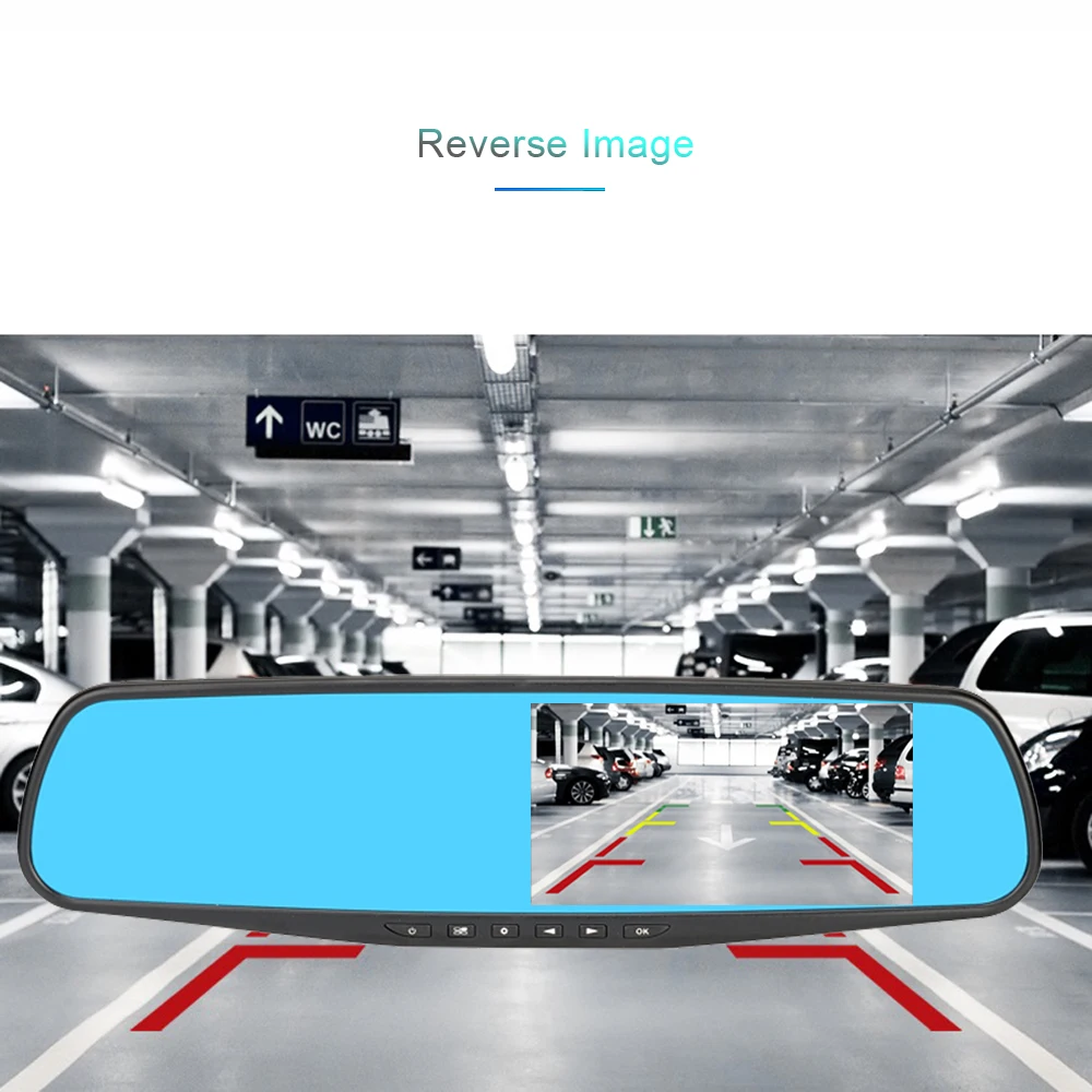 

Dash cam Speed cam Anti Radar for Russia video recorder Car Dvr Radar Detector Rear View Mirror Camera Full HD 1080P Registrar