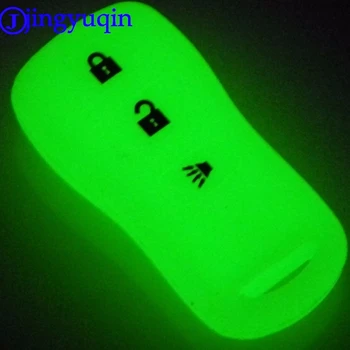 

jingyuqin 10ps Remote FOB 2+1 panic 3 Buttons Car-Styling Key Cover Case For Nissan Armada Xterra Pathfinder Proctor Skin Set
