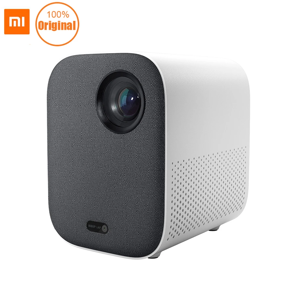 

Xiaomi Mijia Mini portable Projector Mount Projection 1080p projector 500 ANSI lumens MIUI TV HDR10 2.4G/5 WiFi For Home Cinema