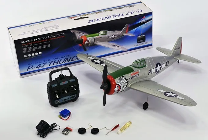 

P-47 fighter remote control aircraft EPO brushless fixed-wing PNP and KIT