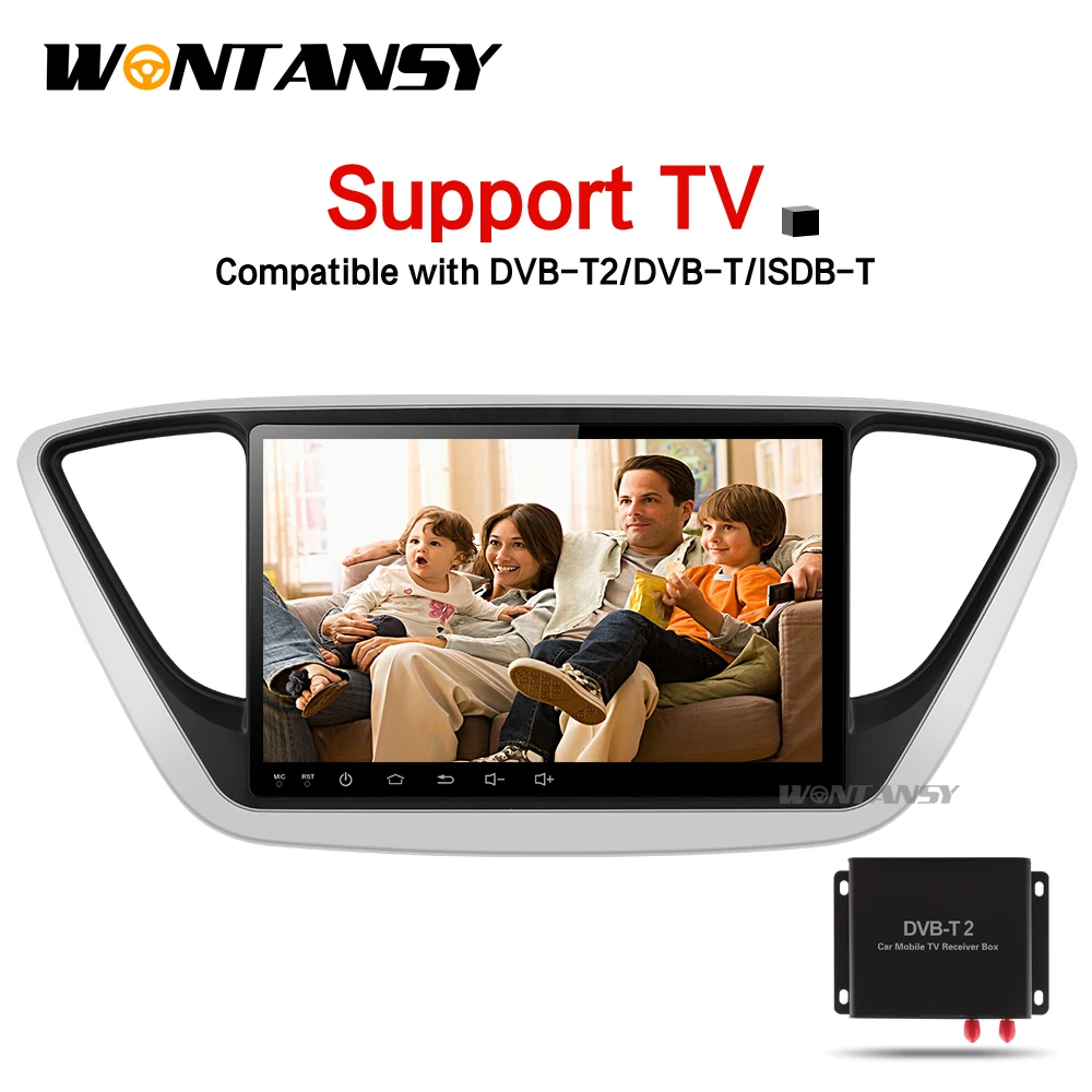 Автомобильный DVD gps для hyundai Verna Solaris 2017 Восьмиядерный 9 &quotAndroid 0 автомобильный ПК