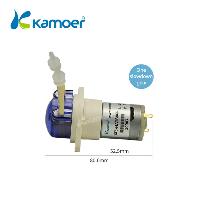 Kamoer KFS Микро перистальтический дозаторный насос 6В/12 V/24 V с Шестерни электродвигатель постоянного тока для Горячая Электрический аквариум