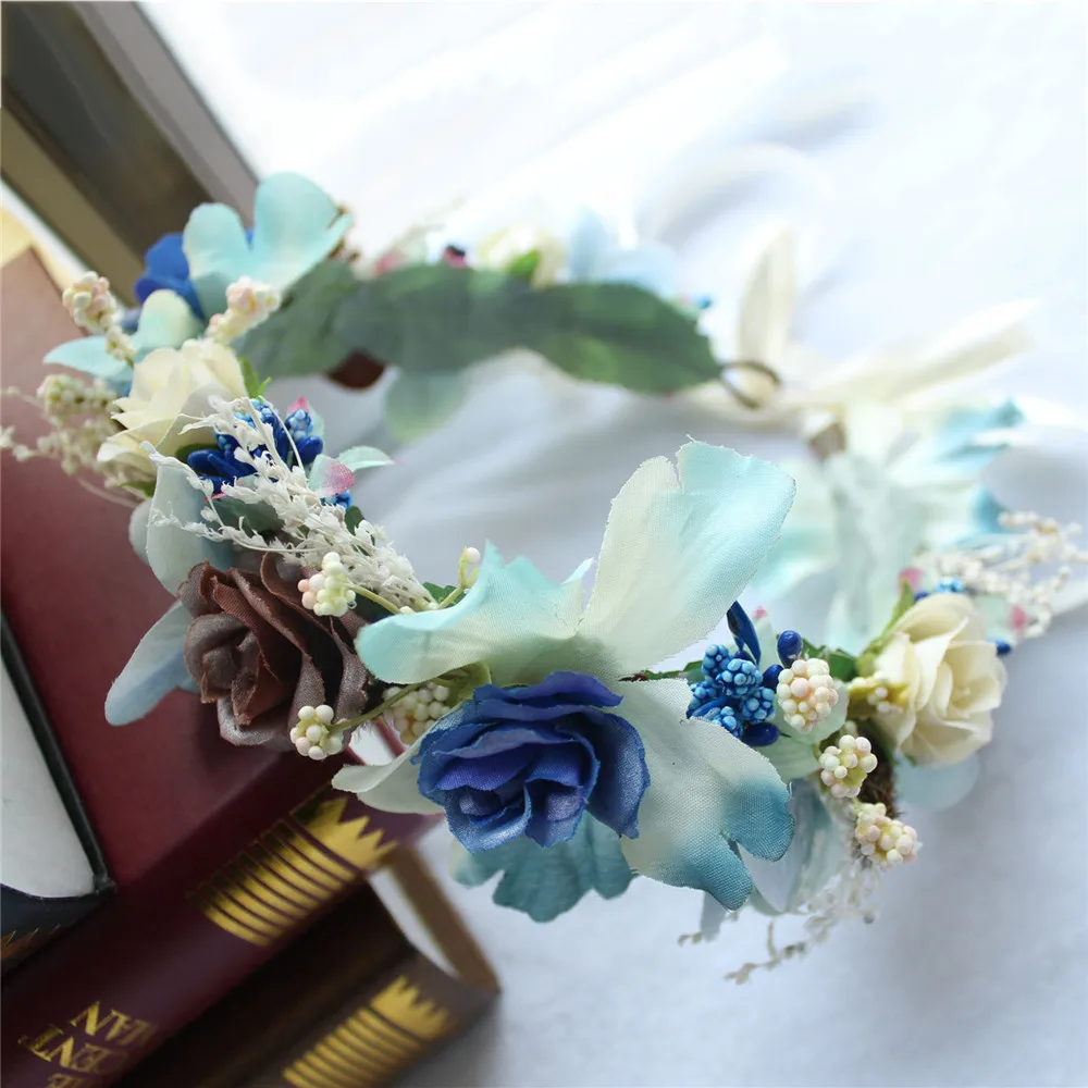 Mingli Tengda высокое качество невесты свадебные цветы и вуалетки женские свадебные цветы для обруча вечерние интимные аксессуары