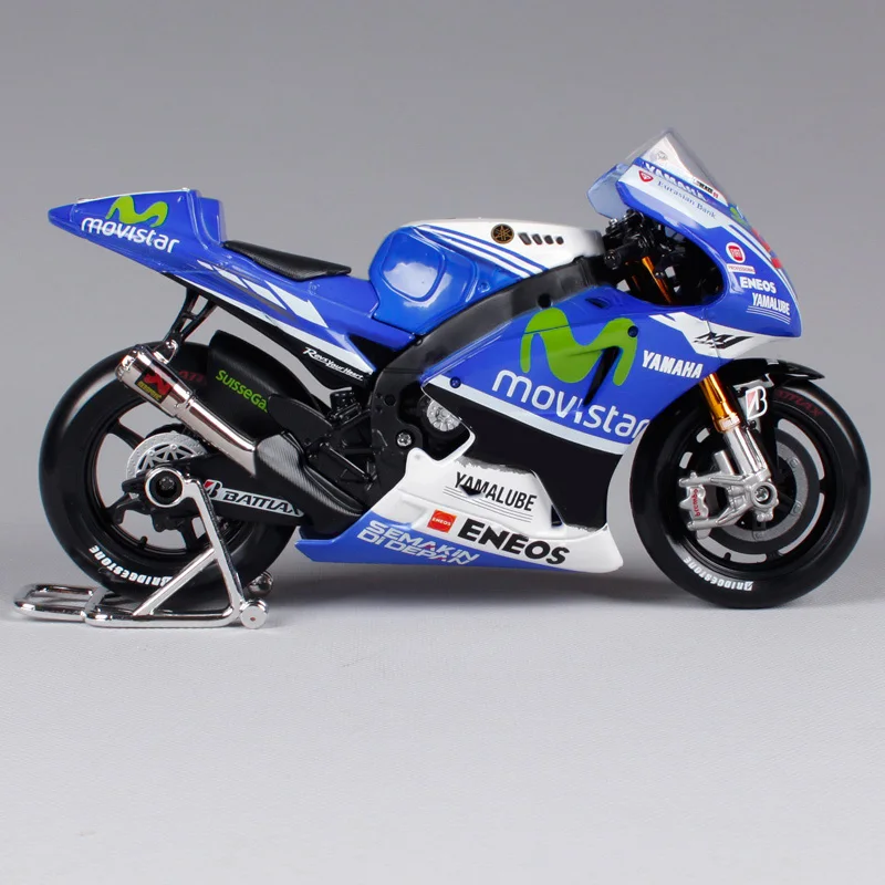 Maisto 1:18 Scale 2014 YAMAHA Factory Racing Team 99 # Motorcycle Diecast Models 