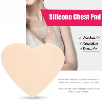 

Reusable Anti Wrinkle Chest Pad Silicone Removal Patch Skin Care Anti Aging Breast Lifting Chest Patch Flesh