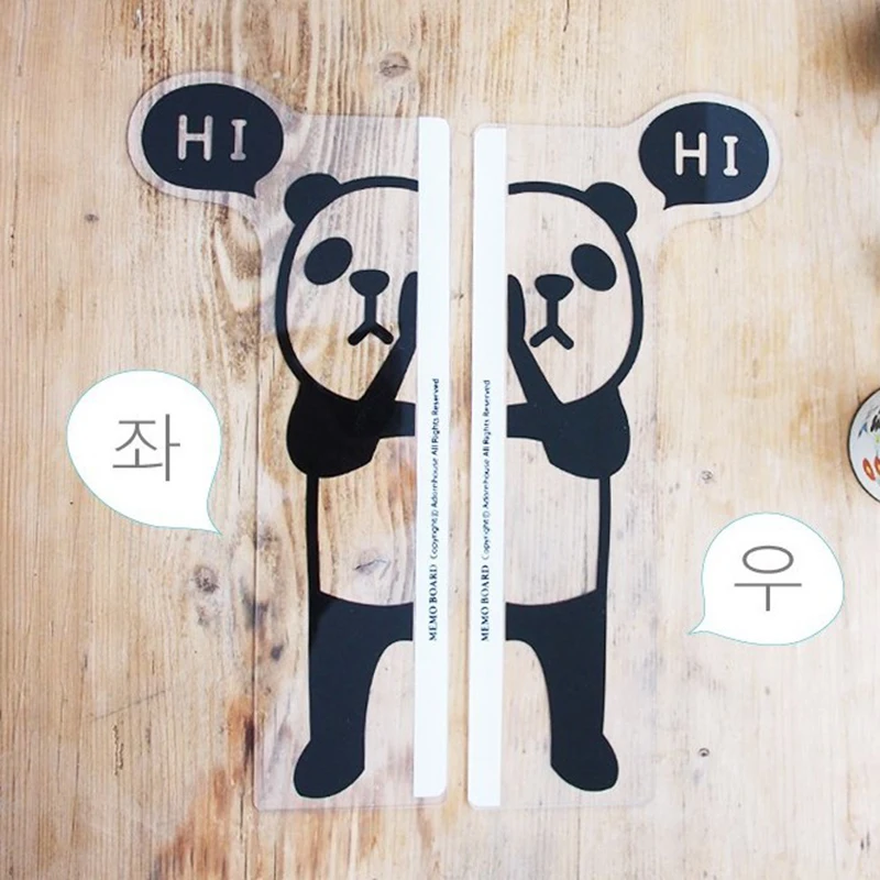 

Computer Display Screen Sticker Cute Panda Post Memo 3d Wall Stickers Multifunctional Bookmark Notes Message Board Home Decor