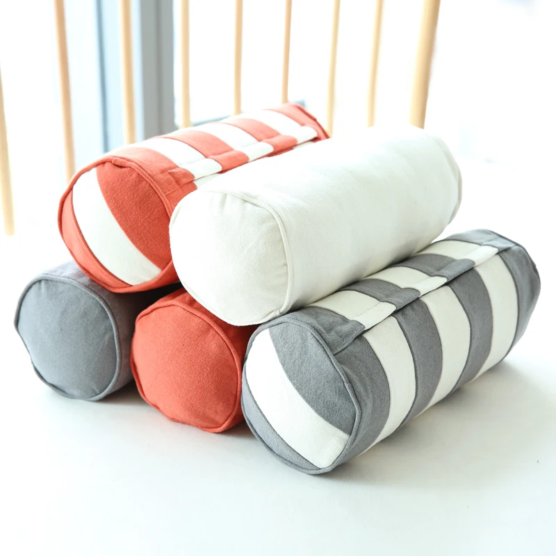 Buy Creative Cotton Linen Oblong Waist Pillows For