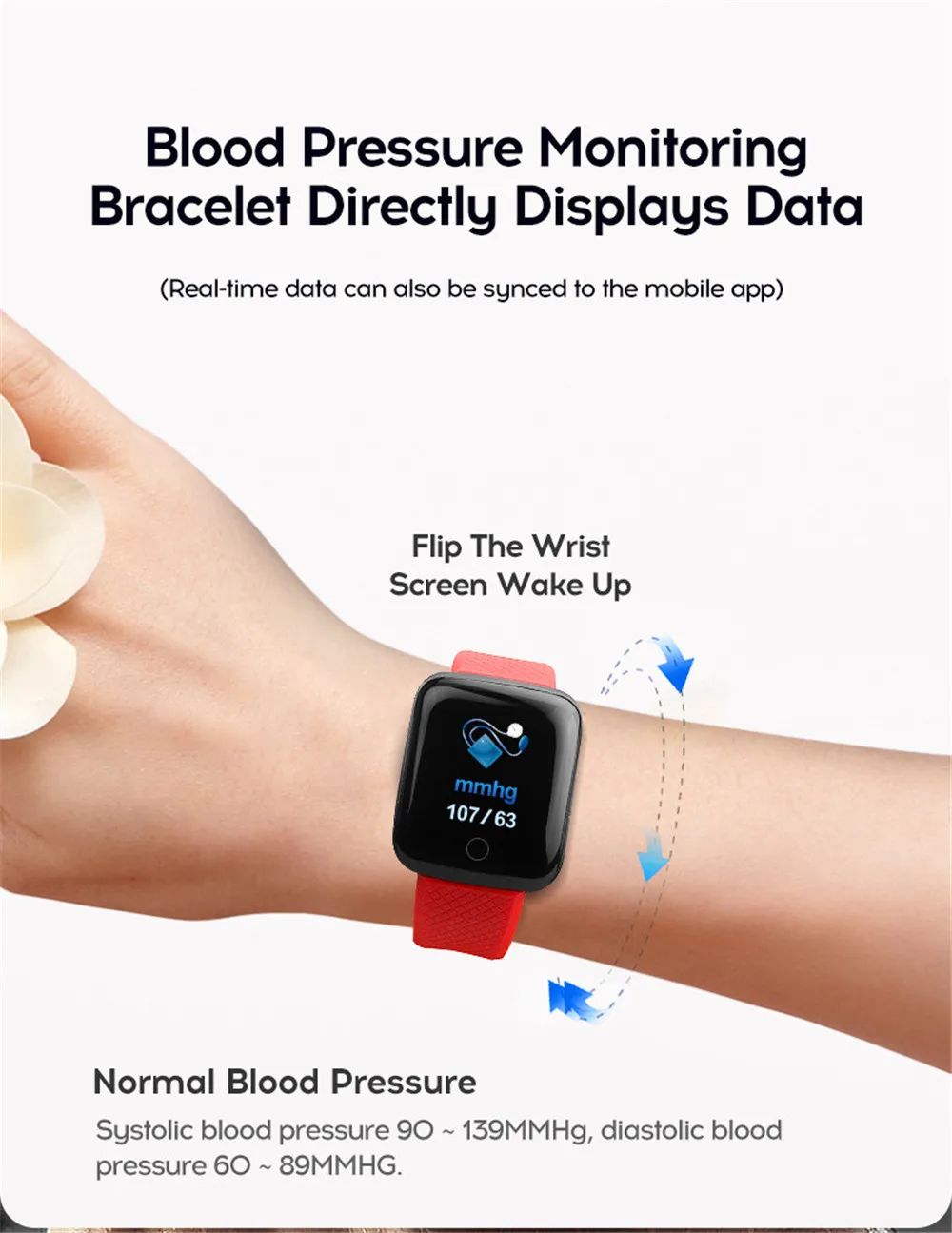 Slimy New Waterproof IP67 Smart Watch Heart Rate Blood Pressure Monitor Fitness Tracker Sports Smartwatch for IOS Android Phone