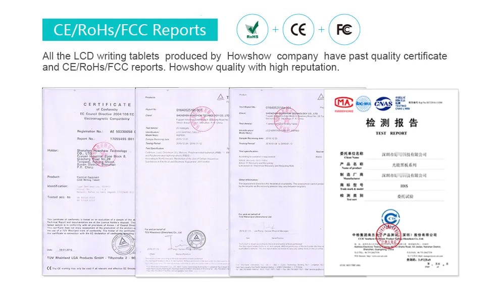 Howshow 8,5 ''lcd письмо и рисование планшет Цифровой почерк колодки портативная электронная графическая доска ультра-тонкая панель с ручкой