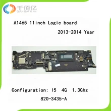 Logic Board A1465 for MacBook Air 11 i5 1.3Ghz/ 1.7Ghz 4GB / 8G 2013-2014 Year 820-3435-A 820-3435-B